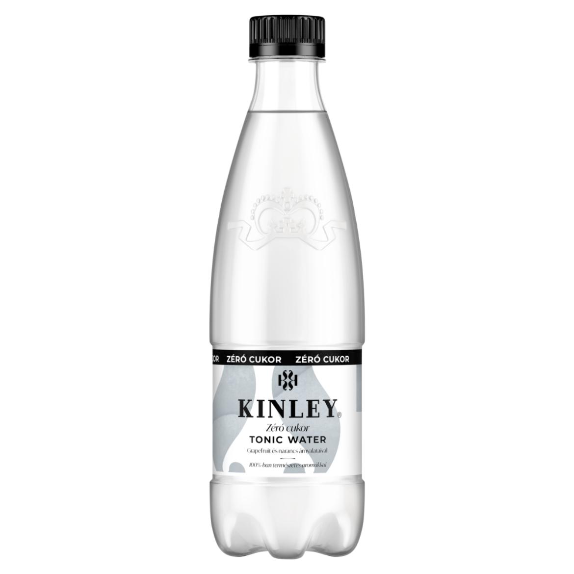 Kinley Tonic Water Zero tonikízű szénsavas üdítőital édesítőszerekkel