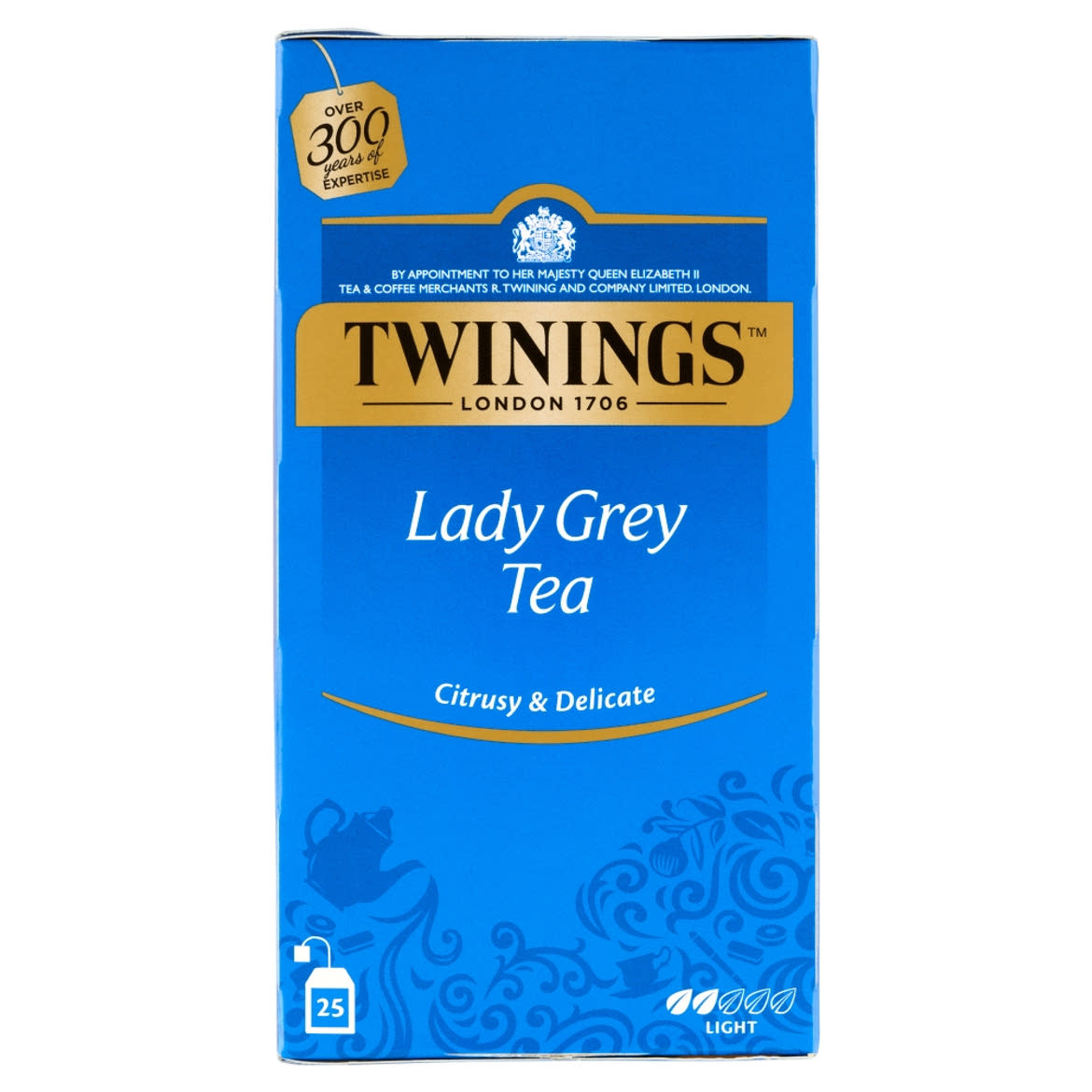 Twinings Lady Grey fekete tea citrus ízesítéssel
