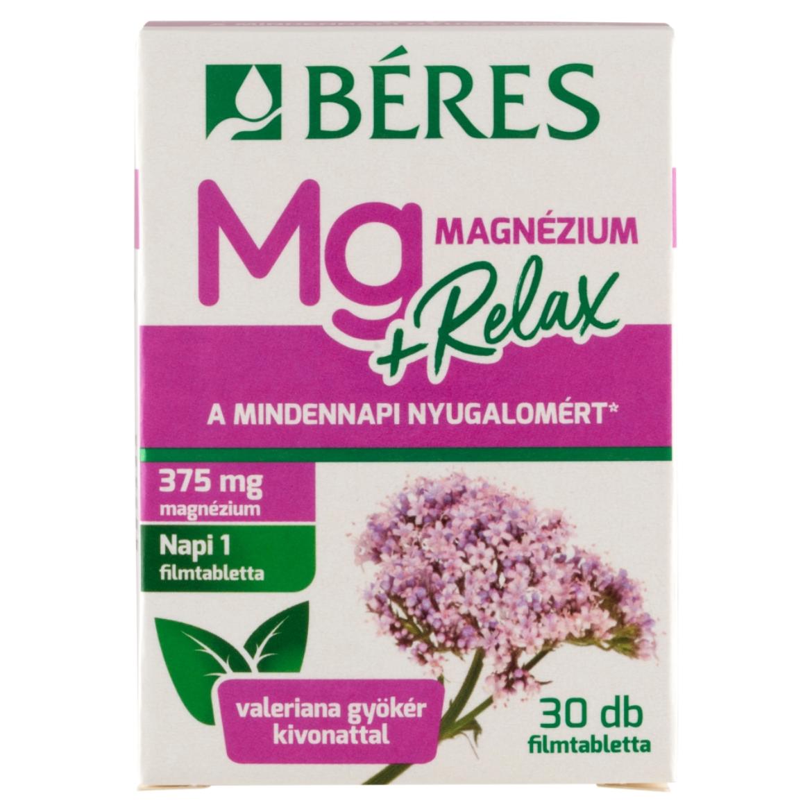 Béres Magnézium + Relax filmtabletta 30 db