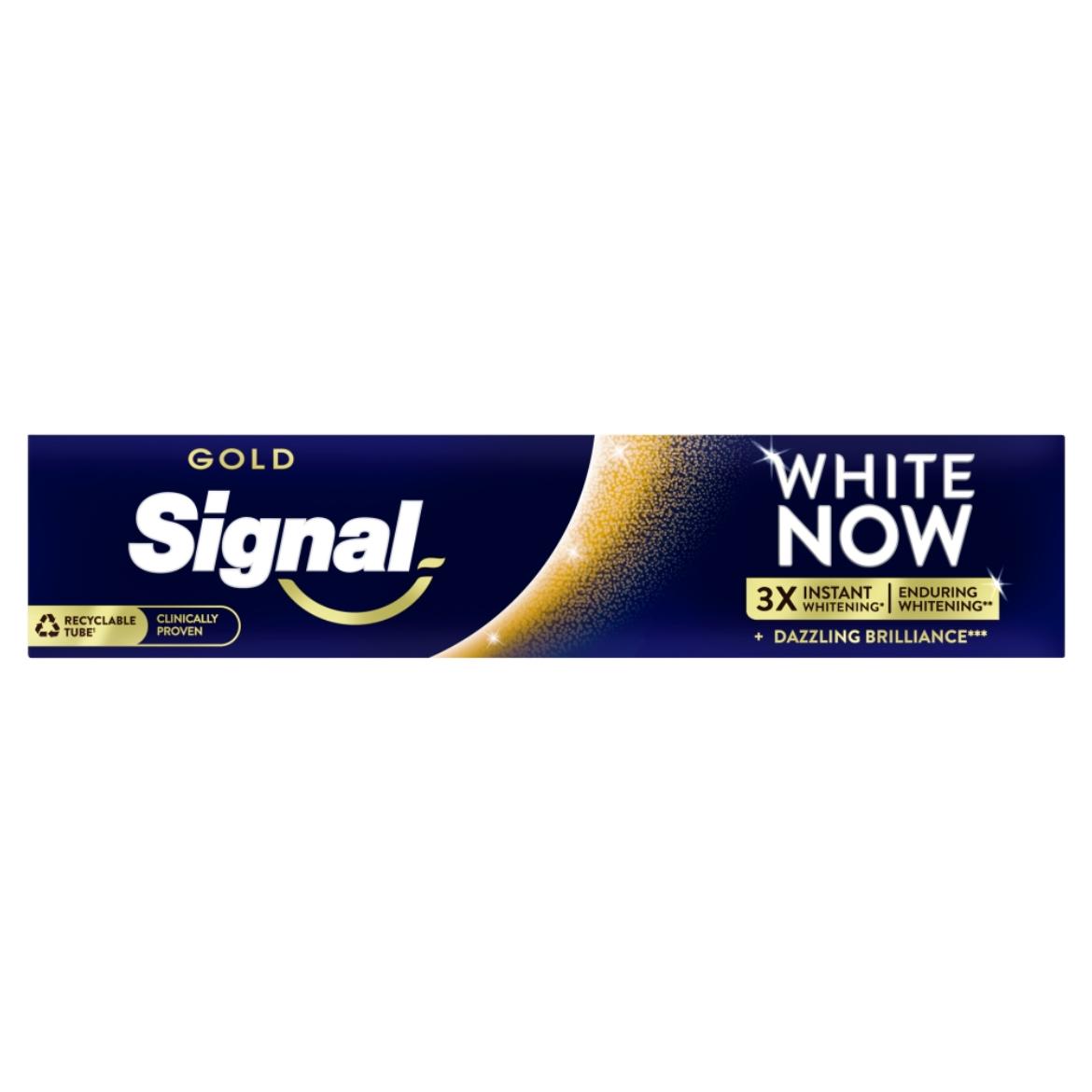 Signal White Now Gold fogkrém