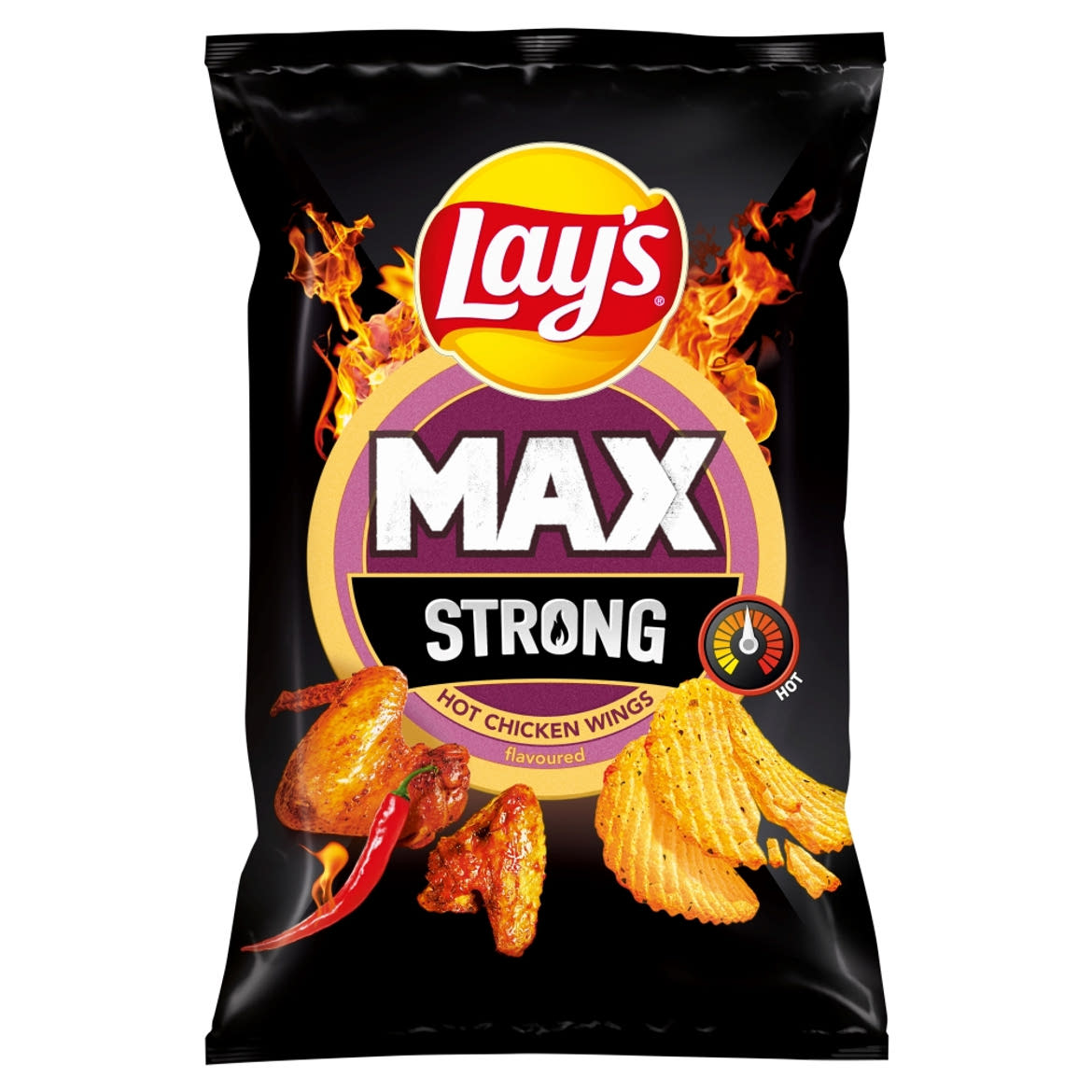 Lay's Max Strong Hot Chicken Wings