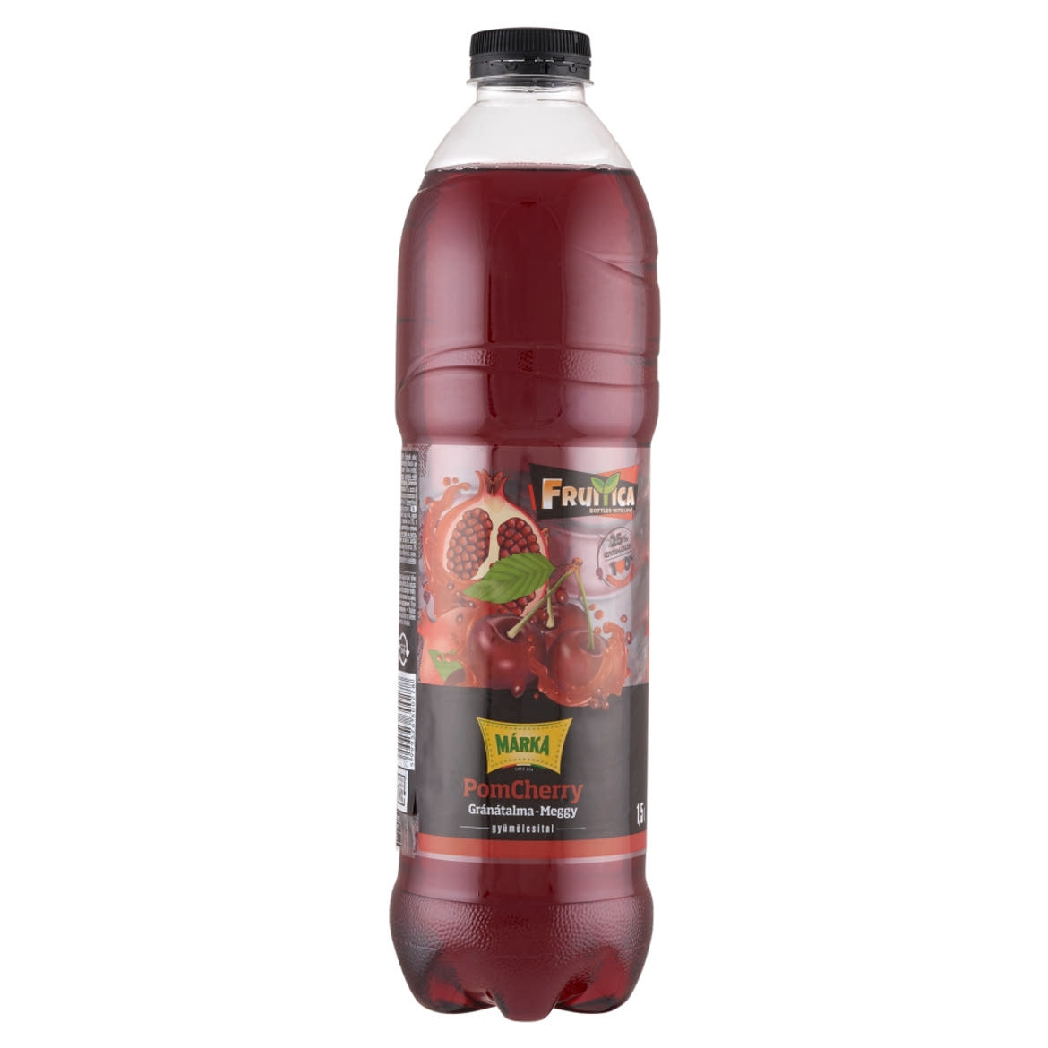 Márka PomCherry Meggy-Gránátalma szénsavmentes gyümölcsital cukorral 1,5 l