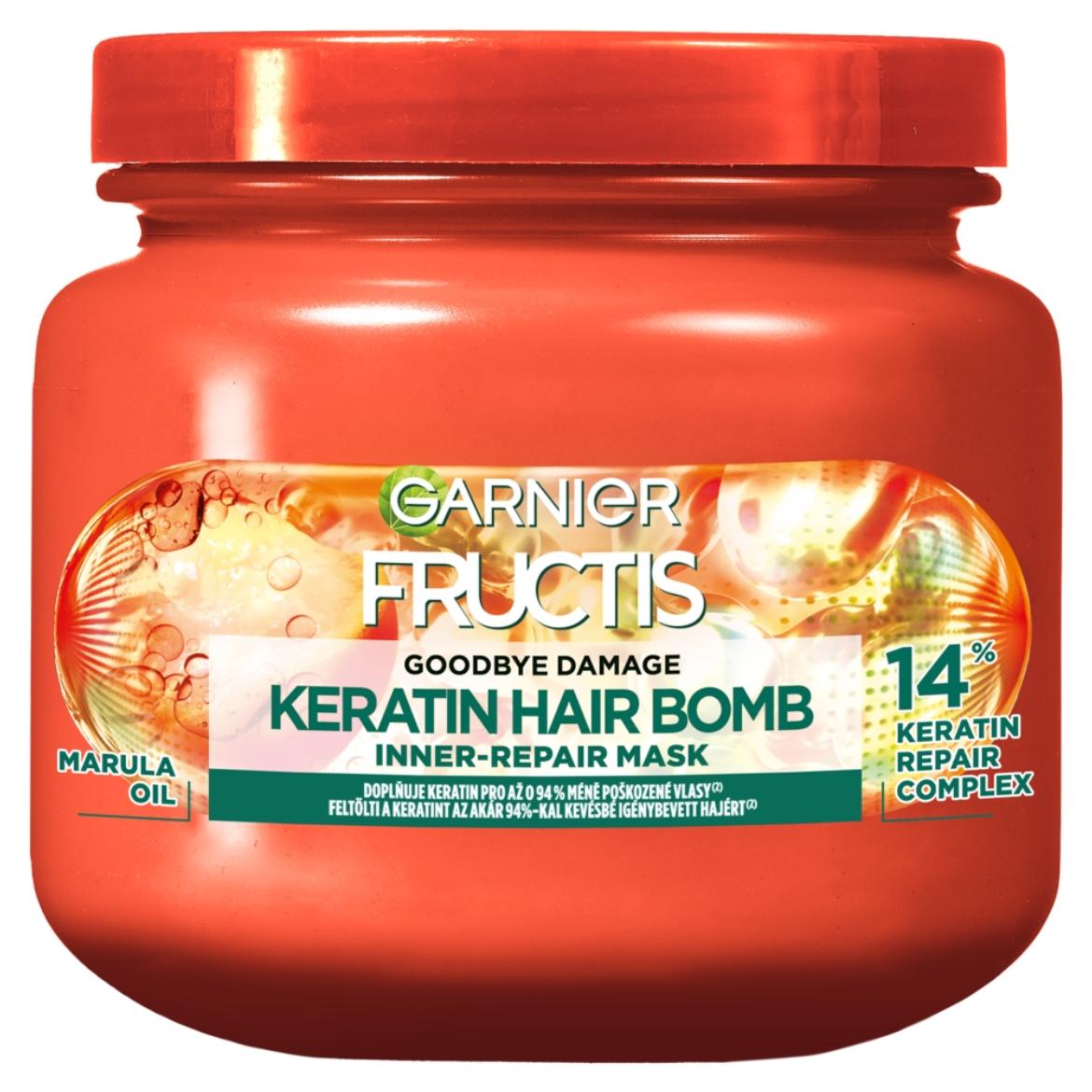 Garnier Fructis Goodbye Damage Keratin Hair Bomb hajmaszk