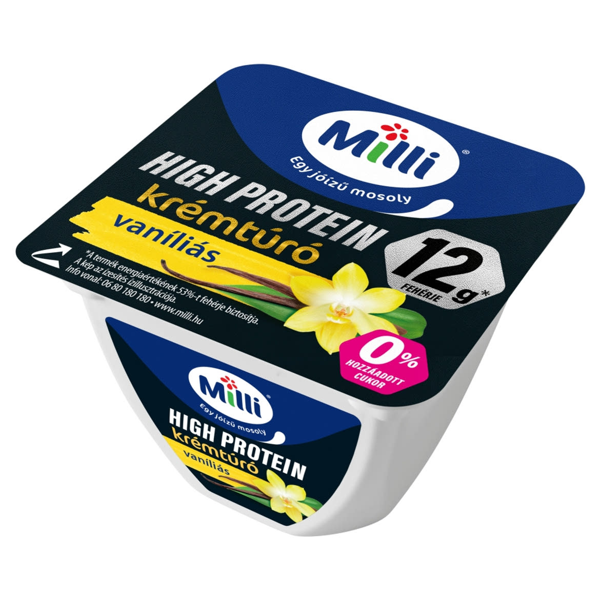 Milli Krémtúró proteines vanilíás 150g