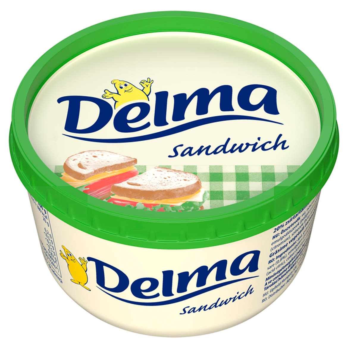 Delma Sandwich 20% zsírtartalmú margarin