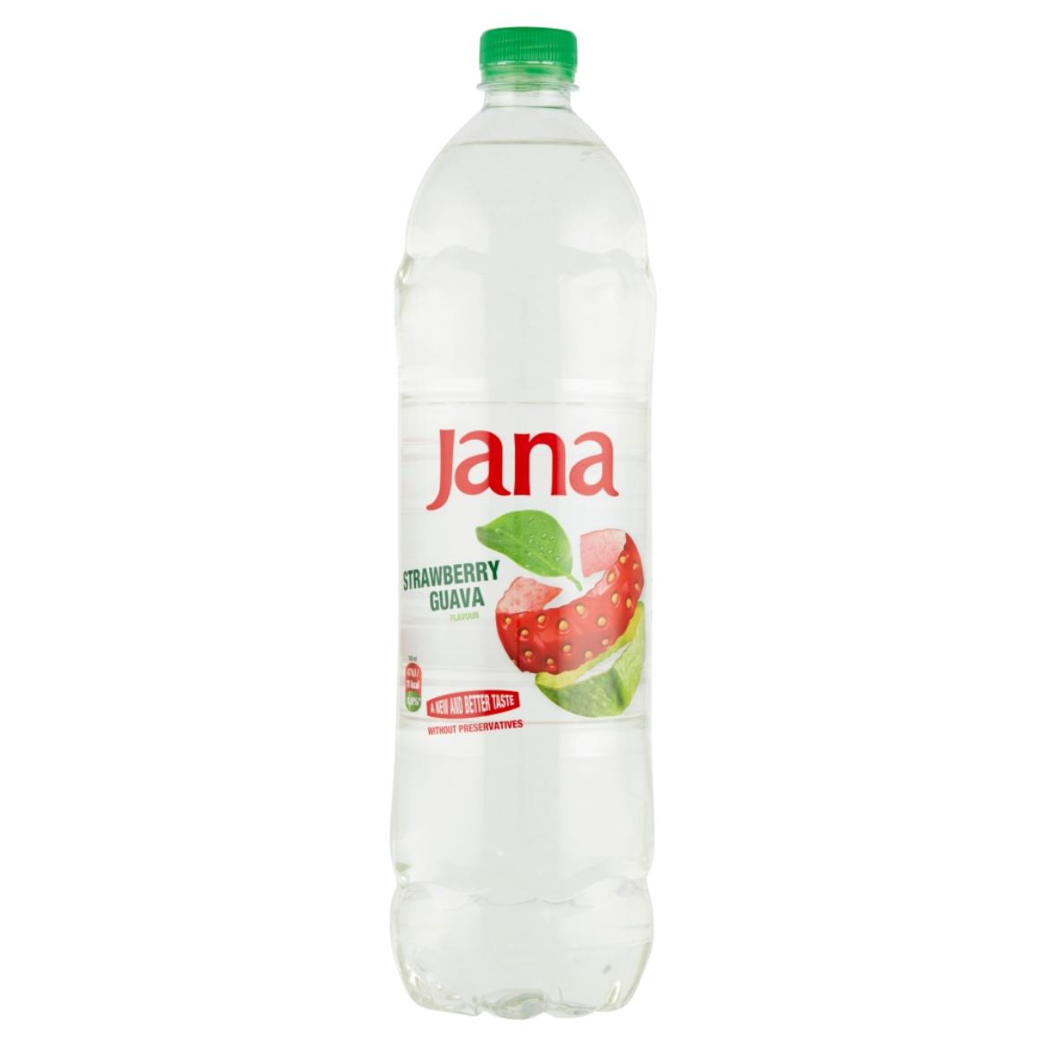 Jana eper és guava ízű, energiaszegény, szénsavmentes üdítőital