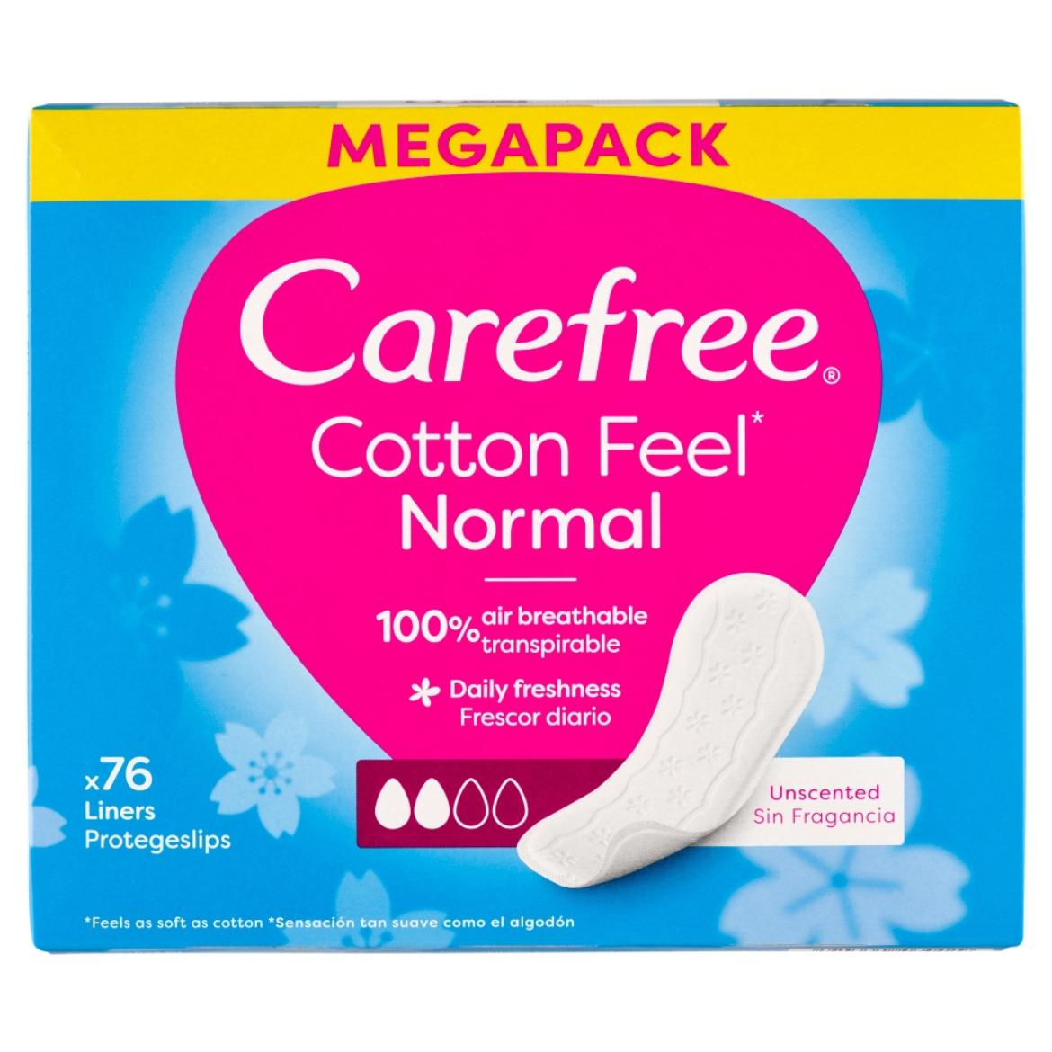 Carefree Cotton Feel tisztasági betét 76 db