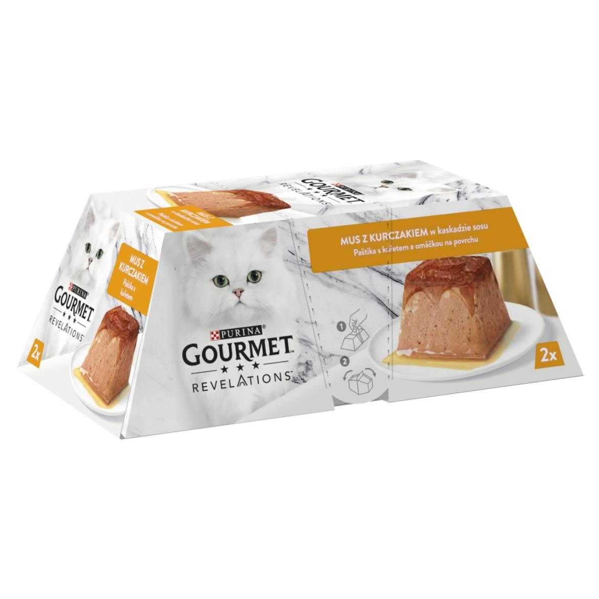 Gourmet Revelations macska tálka csirke pástétom 2x57g