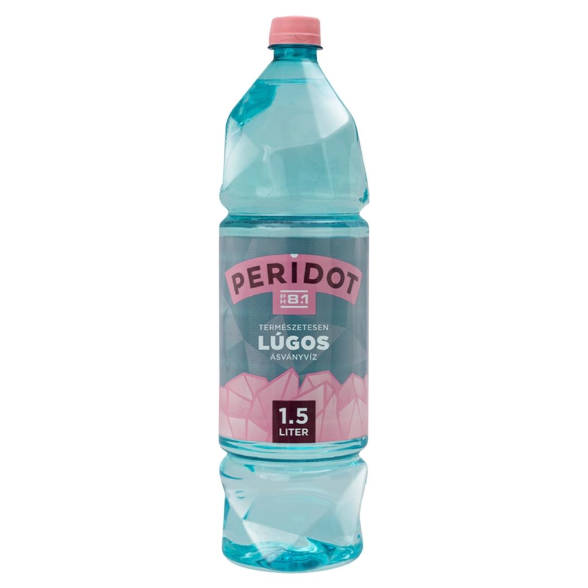Peridot pH 8,1 Super-Premium természetesen lúgos ásványvíz 1,5 l