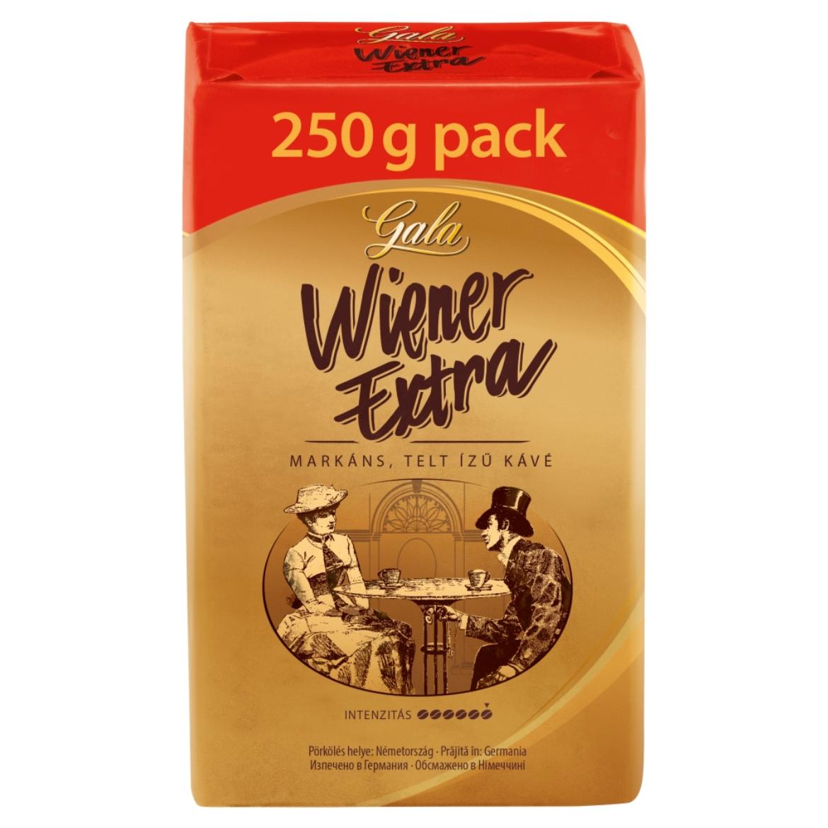 Gala Wiener Extra őrölt pörkölt kávé 250g