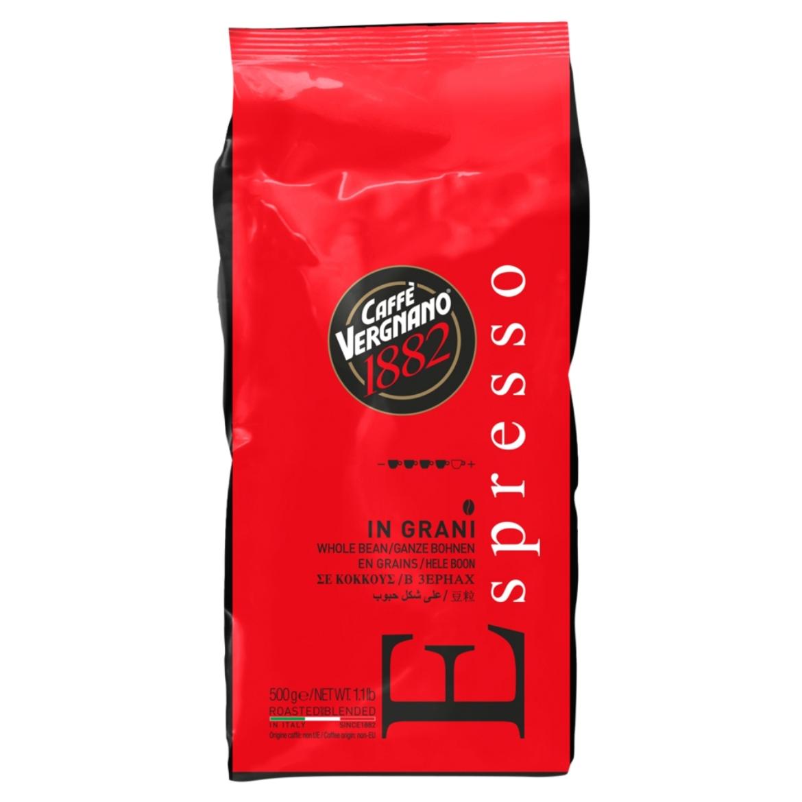 Caffé Vergnano Espresso pörkölt, szemes kávékeverék