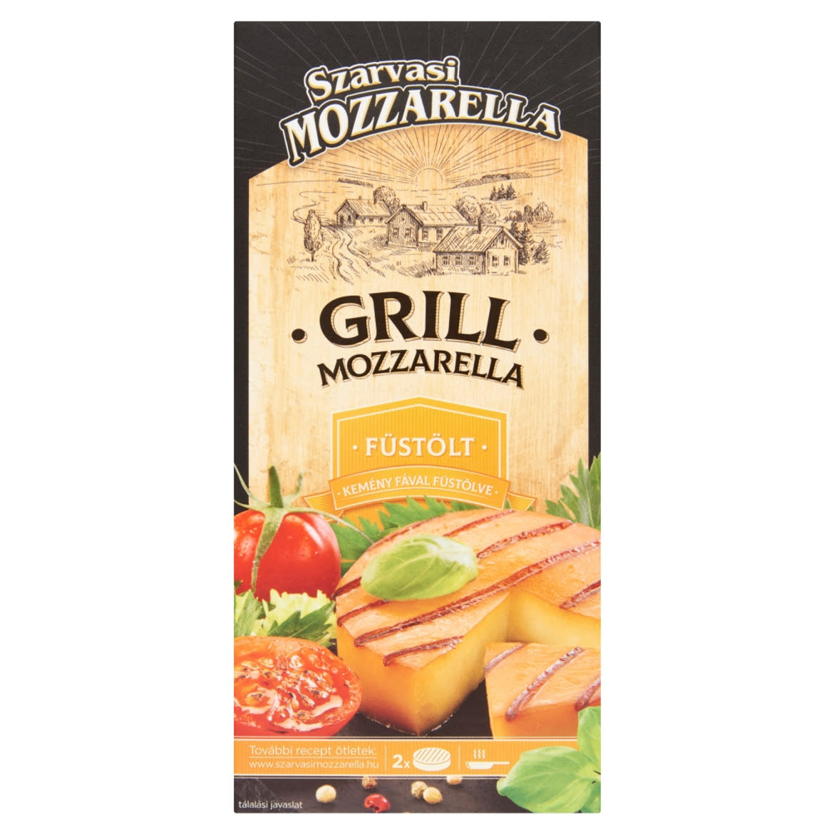 Szarvasi Mozzarella füstölt grill mozzarella 2 db 150 g