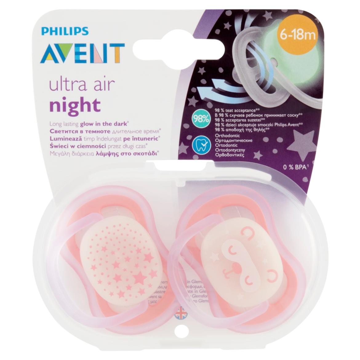 Philips Avent Ultra Air éjszakai játszócumi 6-18 hónapos korig