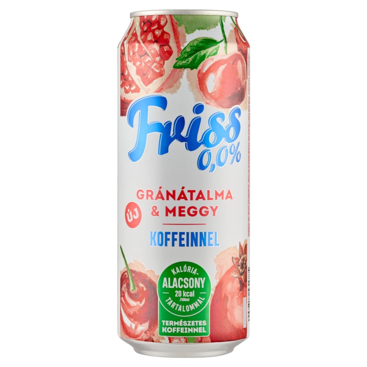 Borsodi friss gránátalma meggy koffeinnel 0% DOB DRS