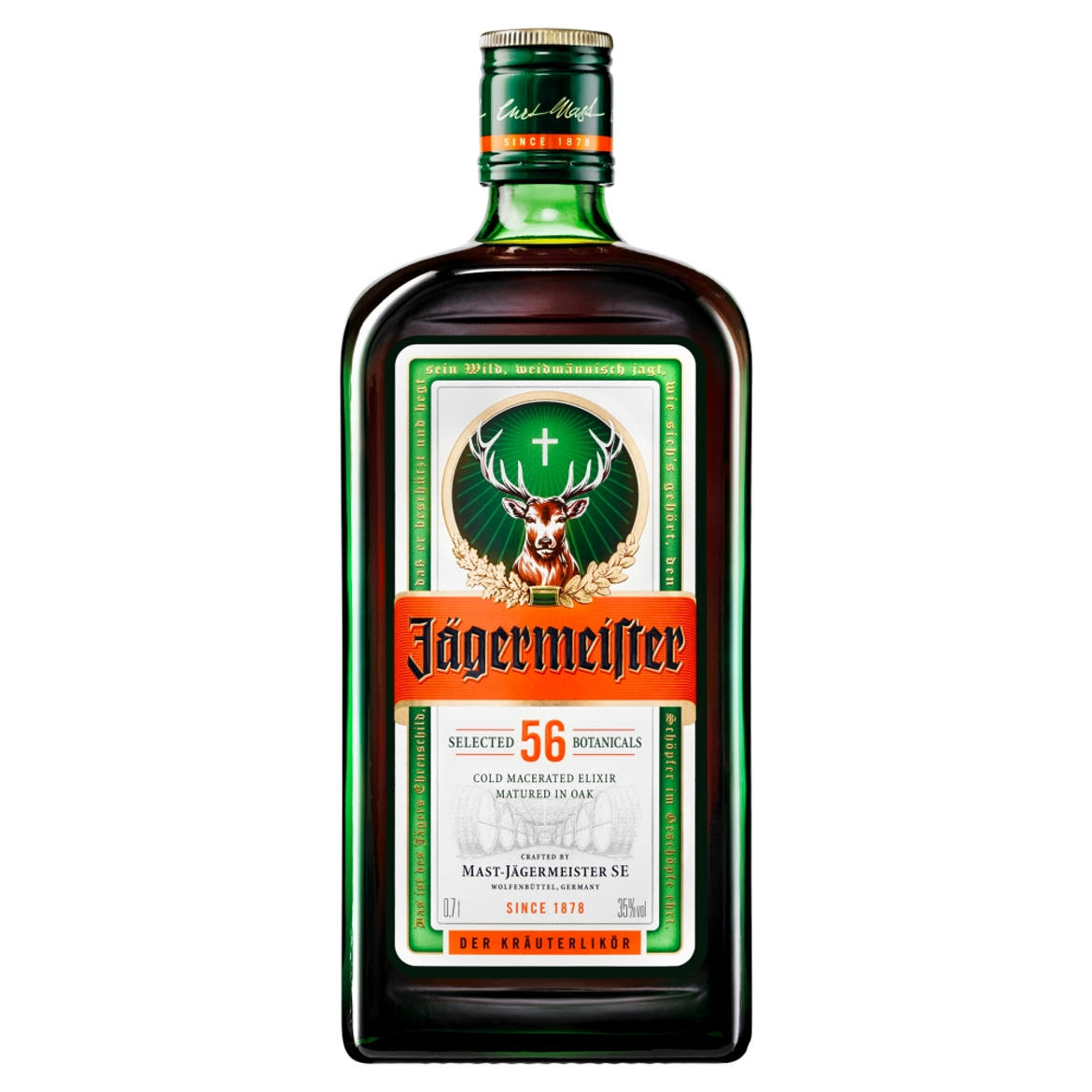 Jägermeister gyógynövény likőr 35%