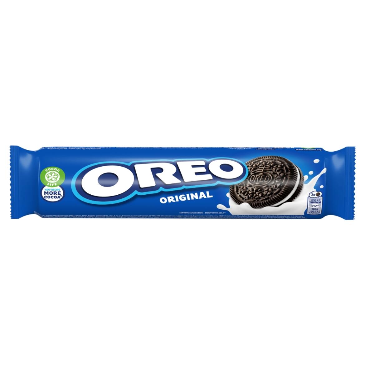 Oreo Original vanília ízű töltelékkel töltött kakaós keksz