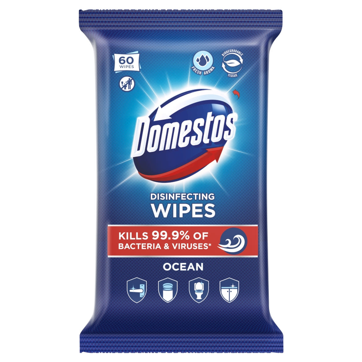 Domestos Ocean Fresh törlőkendő