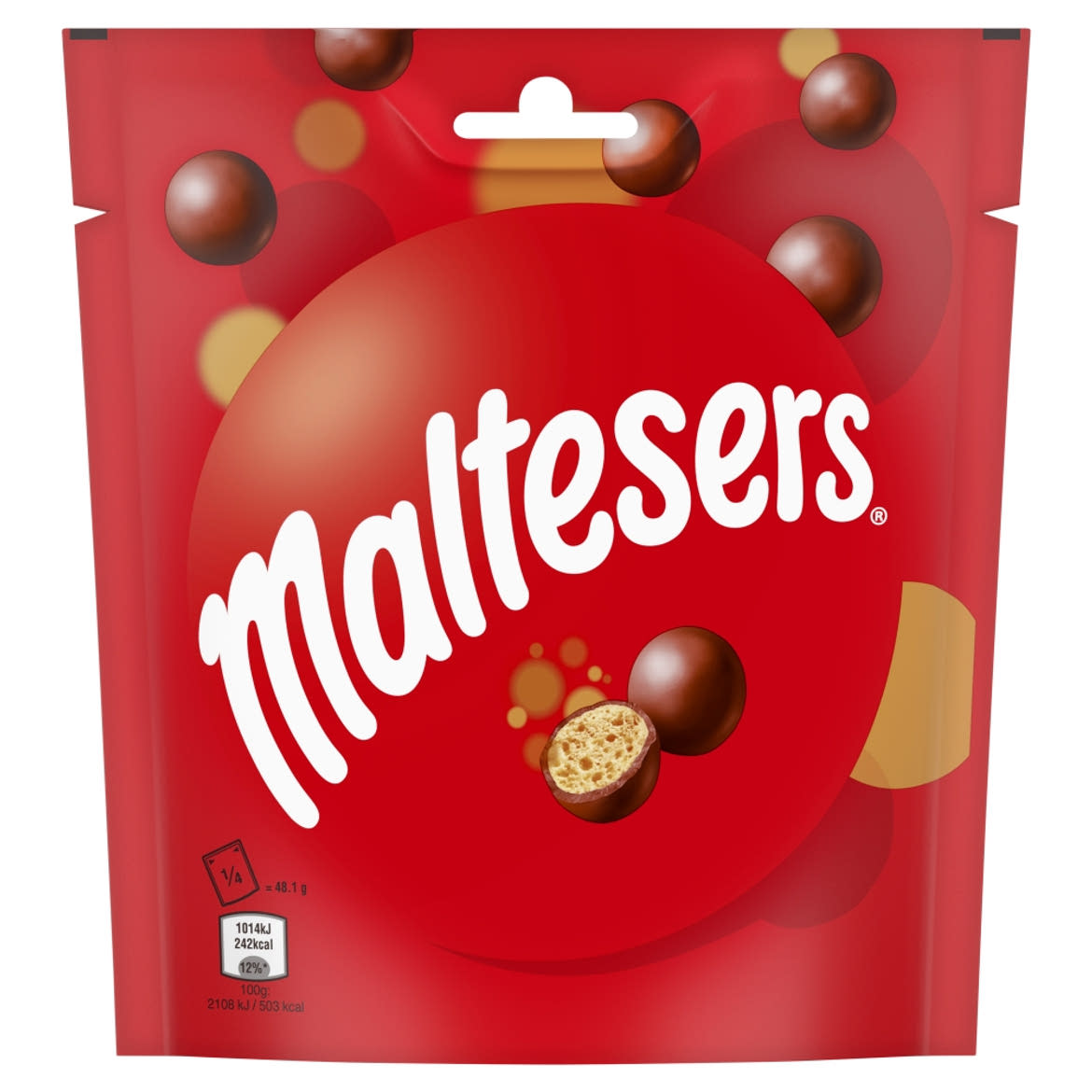 Maltesers tejcsokoládé ropogós, könnyed töltelékkel 192,5 g