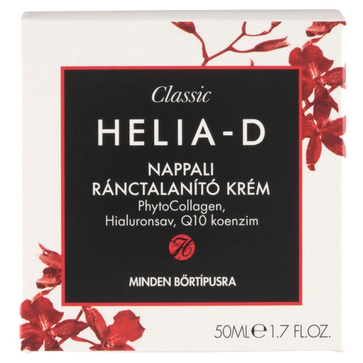 Helia-D Classic nappali ránctalanító krém Q10 koenzimmel és C-vitaminnal minden bőrtípusra