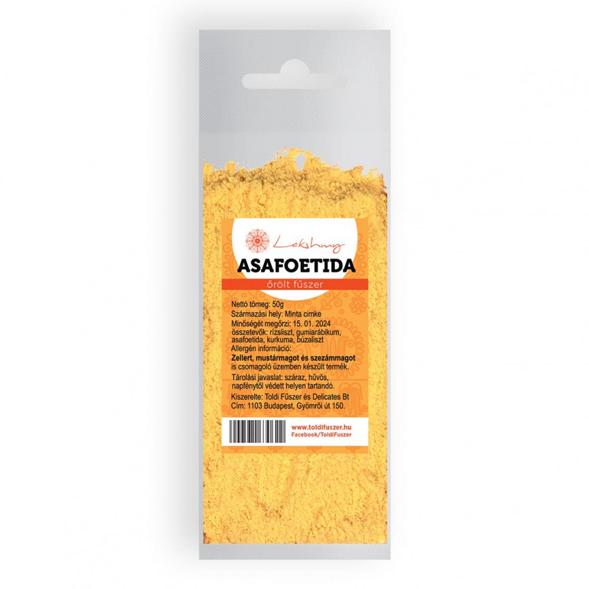 Asafoetida őrölt