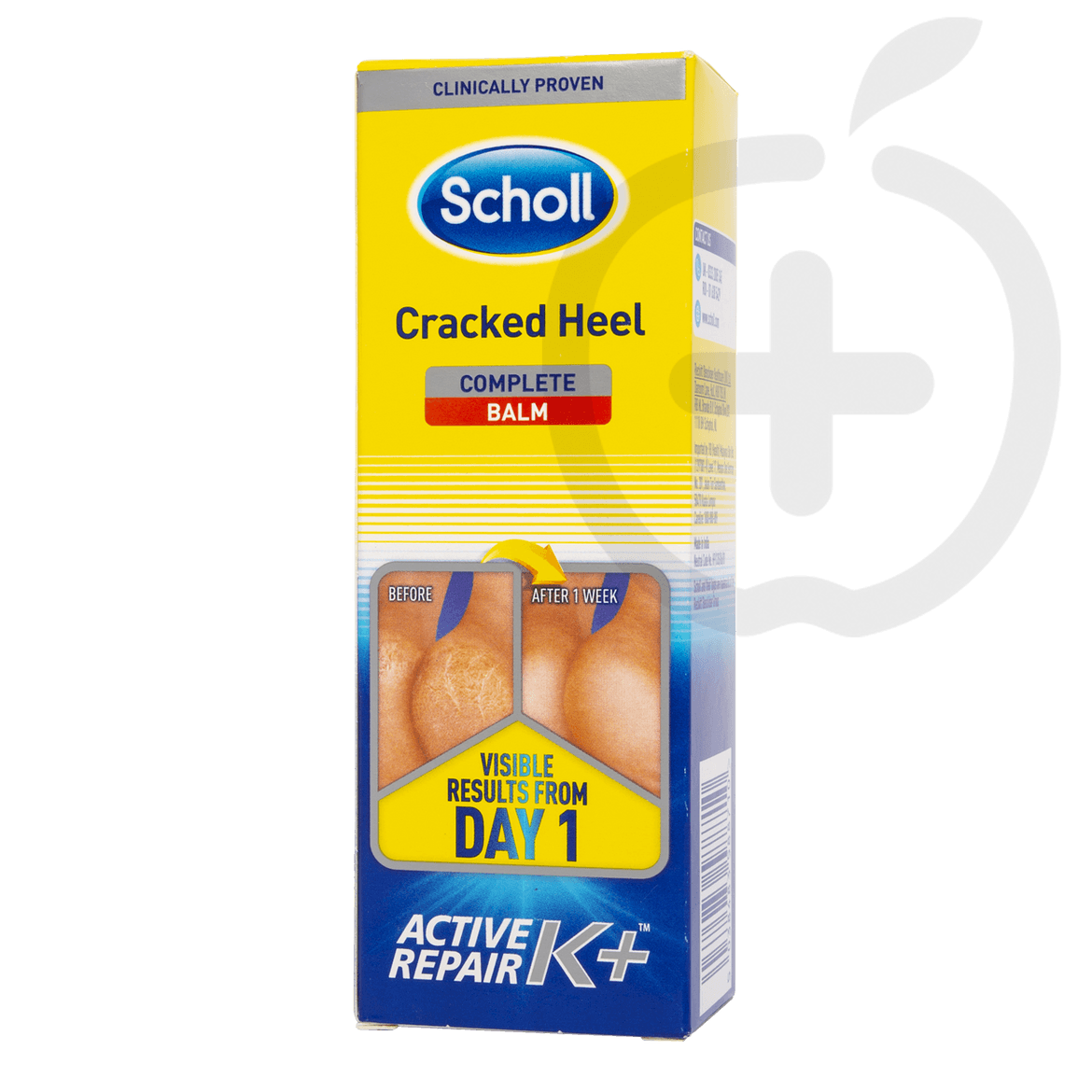Scholl K+ sarokbőr-repedés krém keratinnal