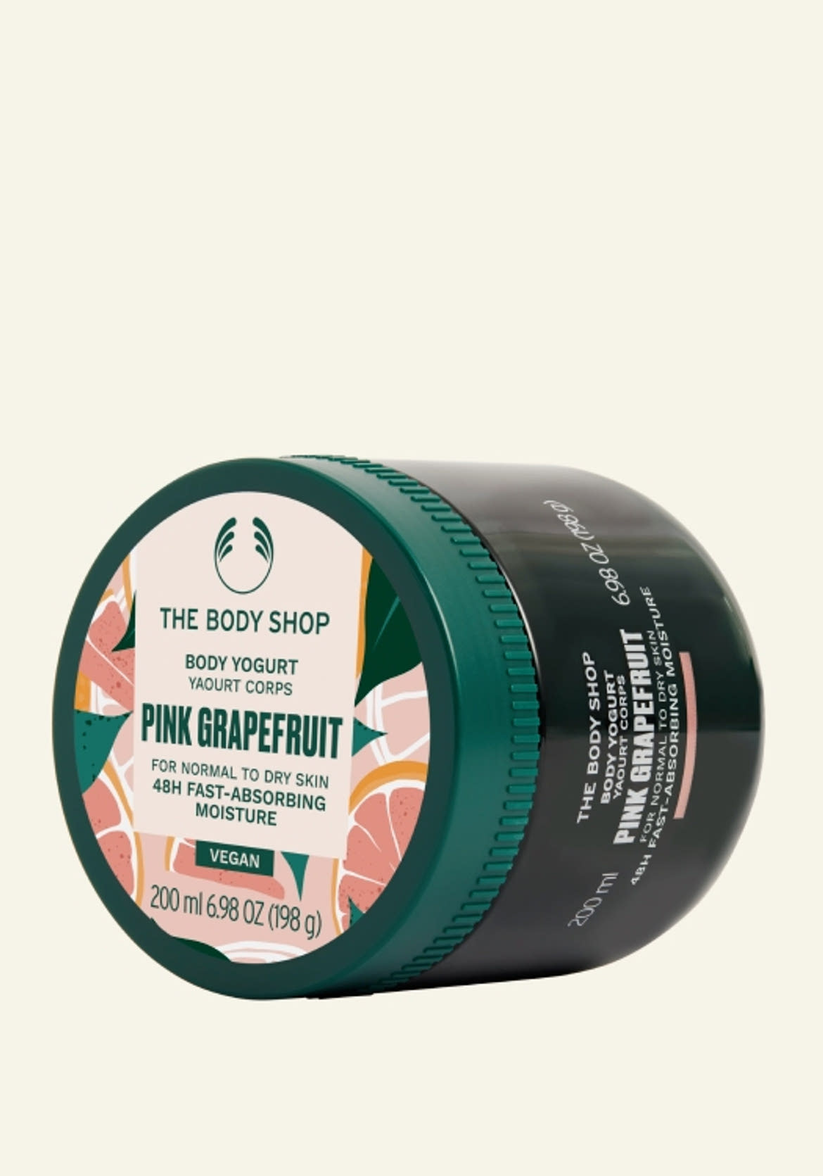 Pink grapefruit testjoghurt