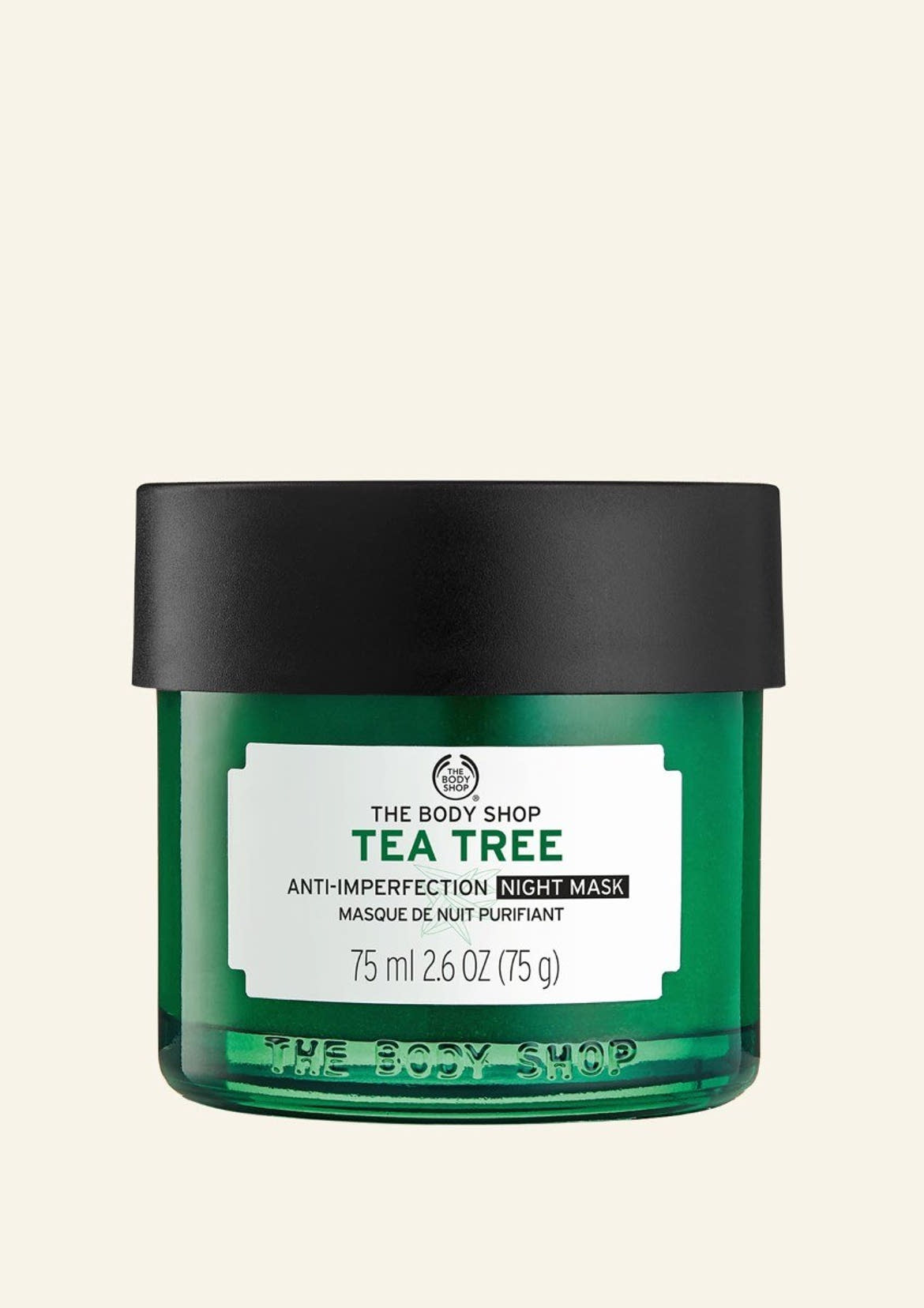 Teafaolajos éjszakai arcmaszk