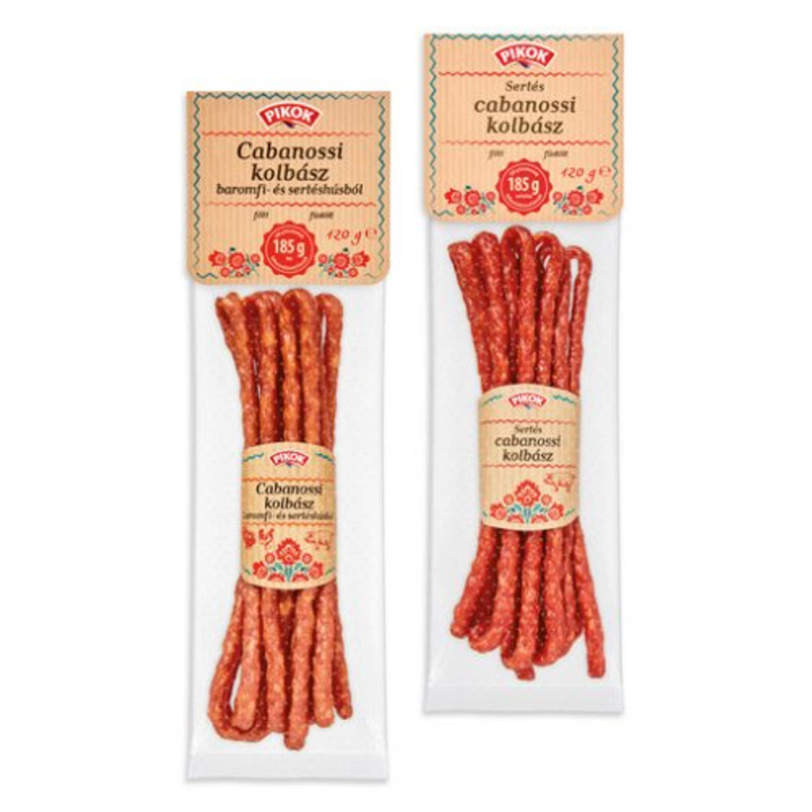 Pikok cabanossi chilis, 120 g