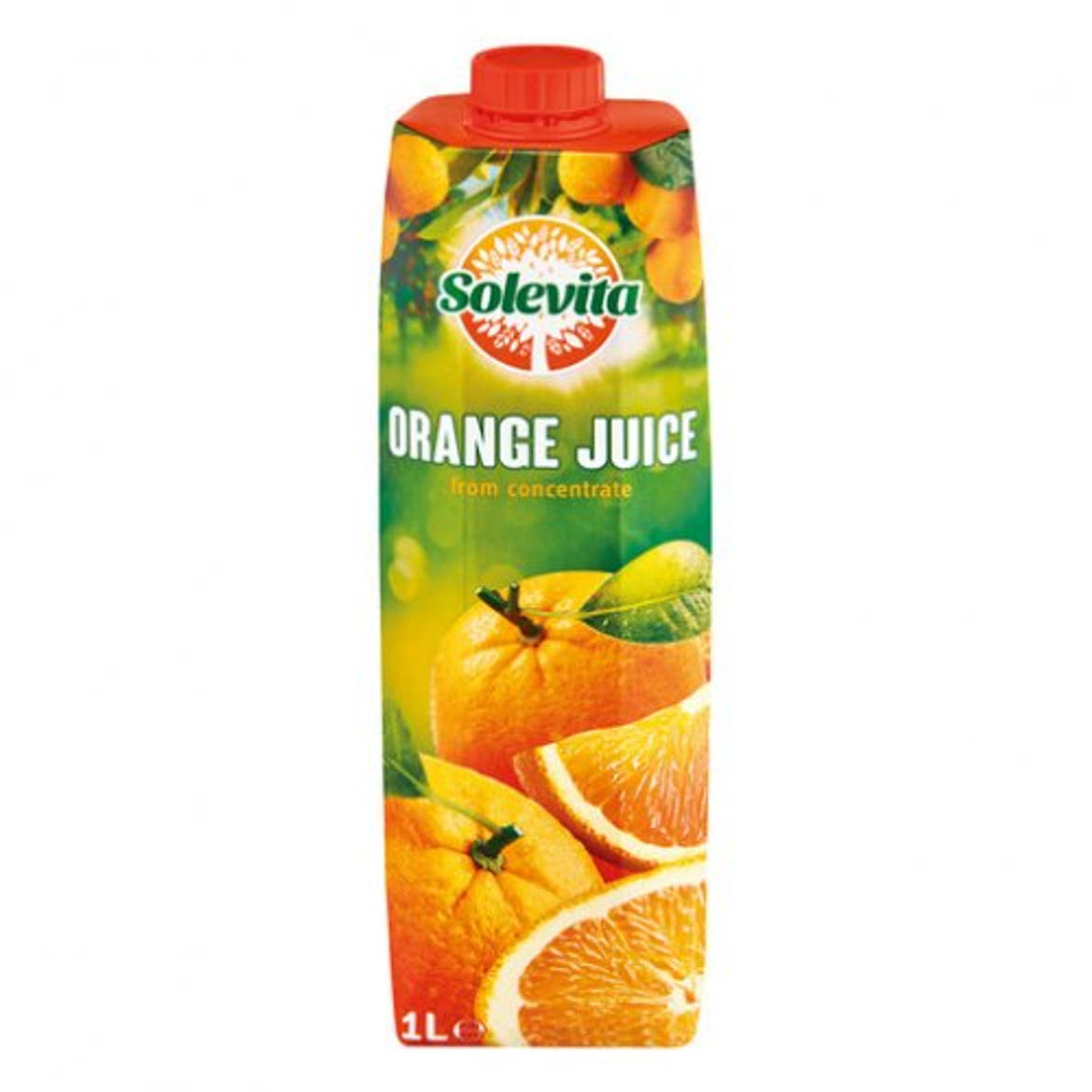 Solevita Narancslé, tetra pack, 100%, , 1 L