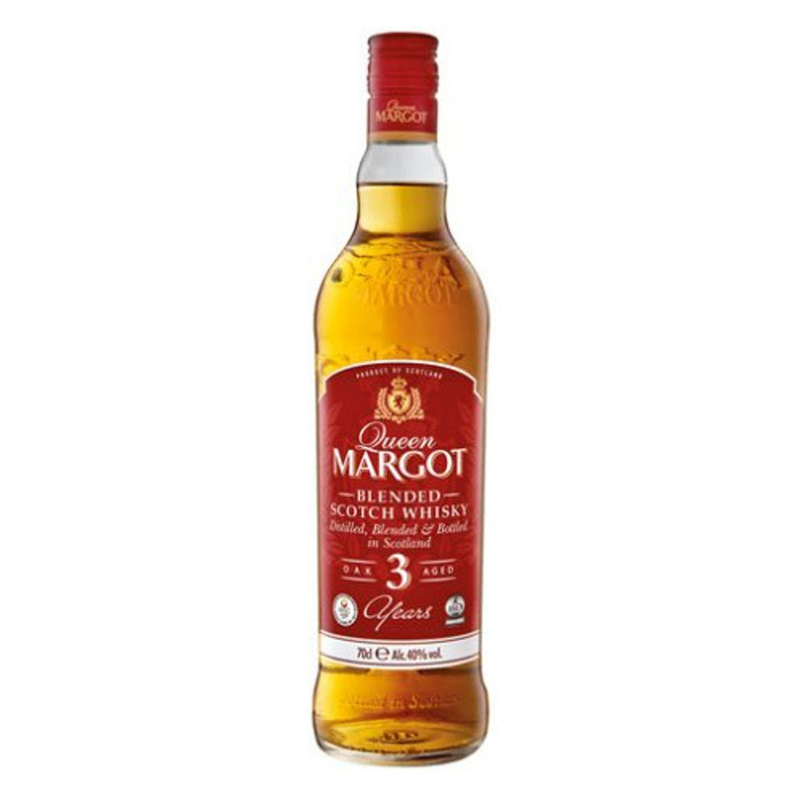 Queen Margot Skót whisky 3 éves 40%, 0,7 L