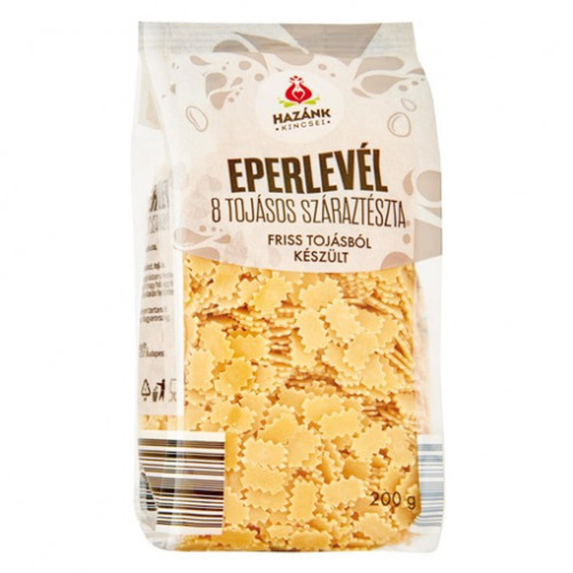 Hazánk Kincsei Eperlevél 8 tojásos, 200 g