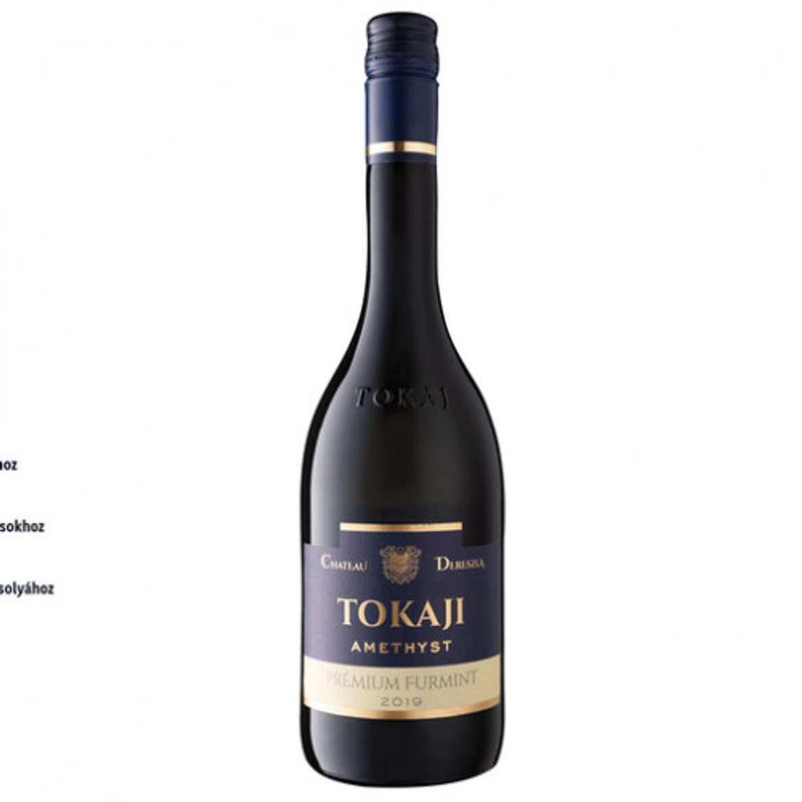 Chateau Dereszla, TOKAJI Amethyst Prémium Furmint félszáraz fehérbor 11,5%, 0,75 L