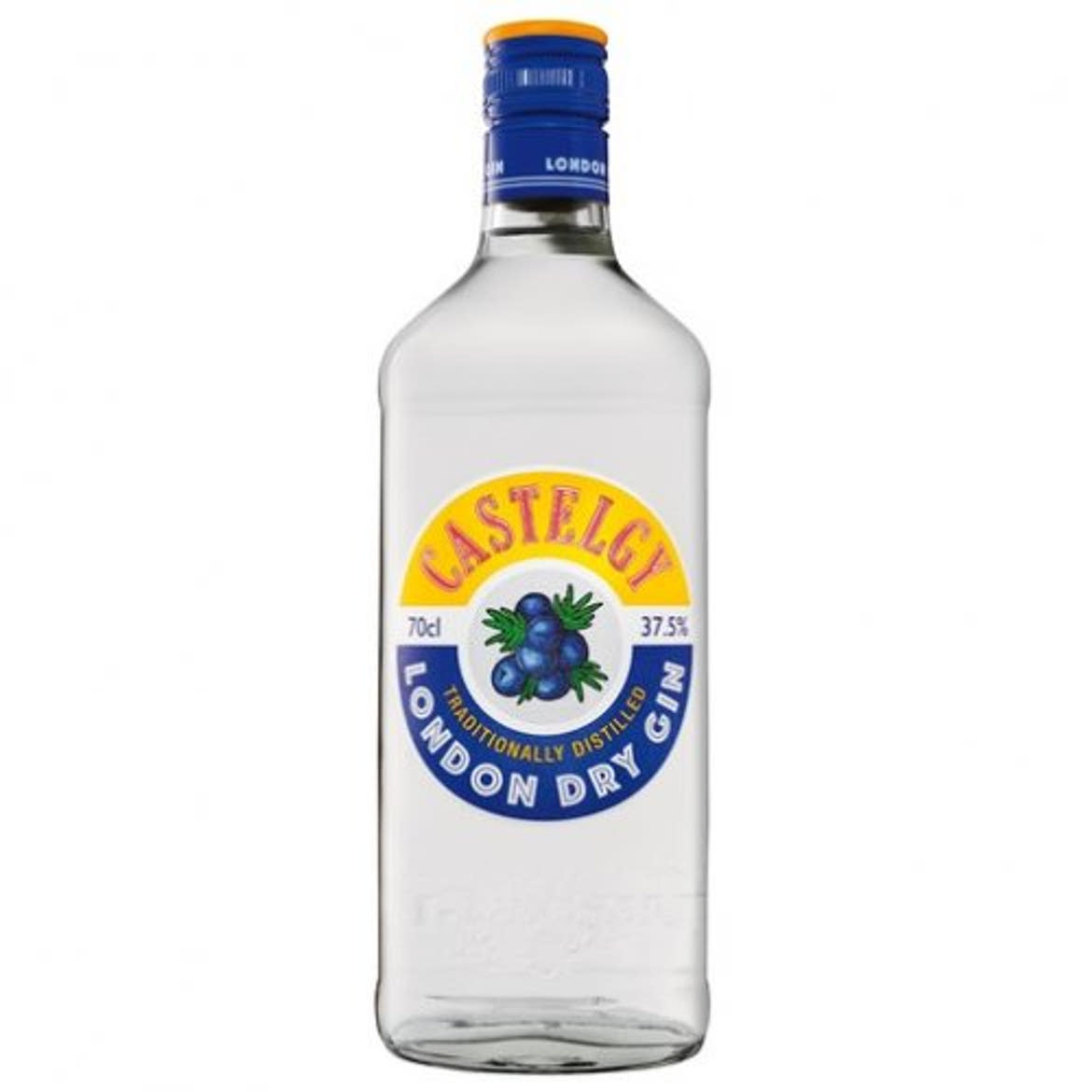 Castelgy London Dry Gin 37,5 %, 0,7 L