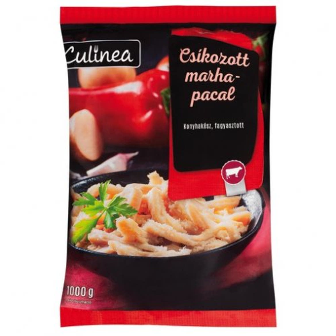 Culinea Konyhakész pacal, csíkozott, előfőzött, gyorsfagyasztott, 1 kg