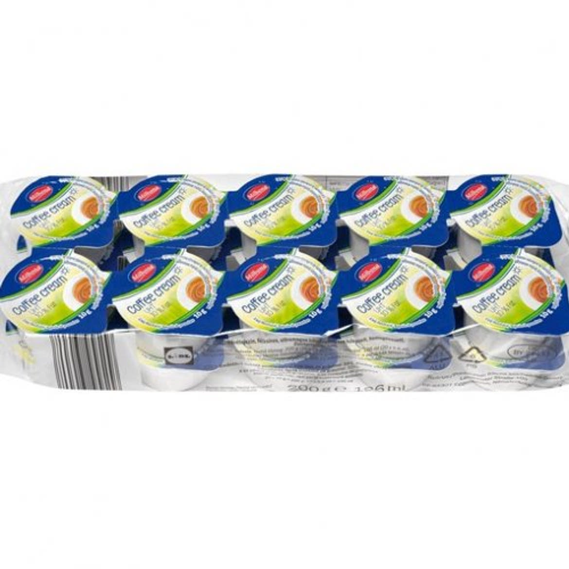 Milbona kávétejszín 20x10 g, 200 g