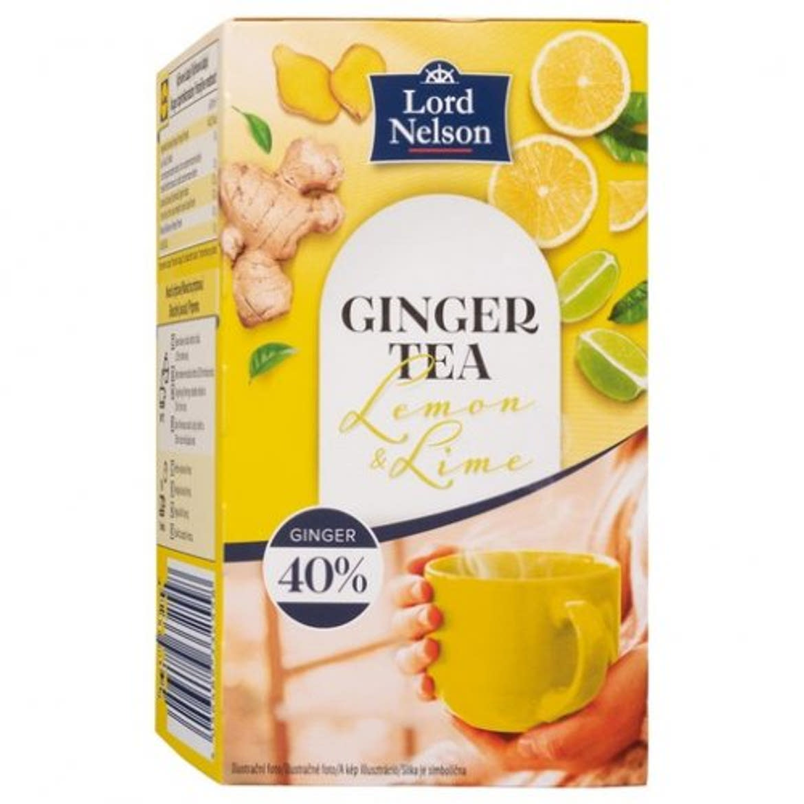 Lord nelson Gyömbértea Lemon&Lime