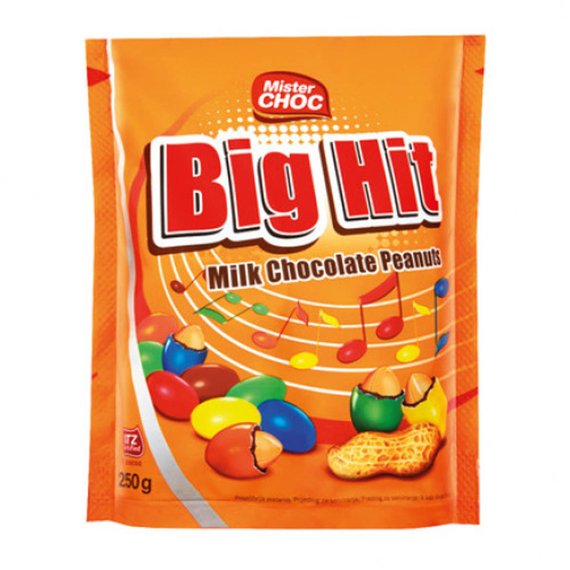 Mister Choc Drazsés mogyoró, 250 g