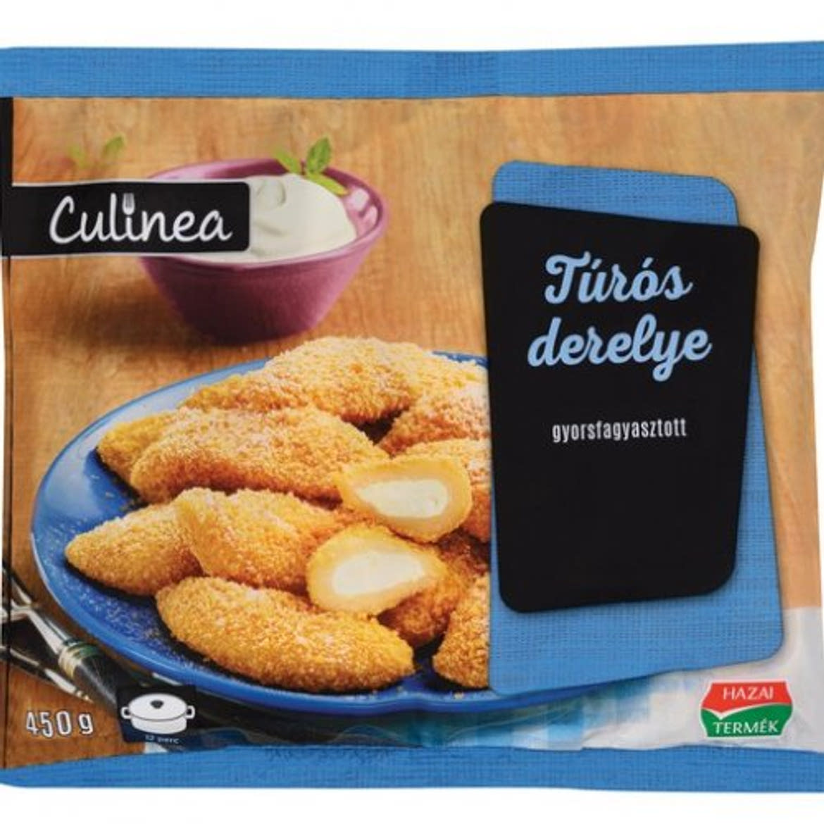 Culinea Túrós derelye, gyorsfagyasztott, 450 g