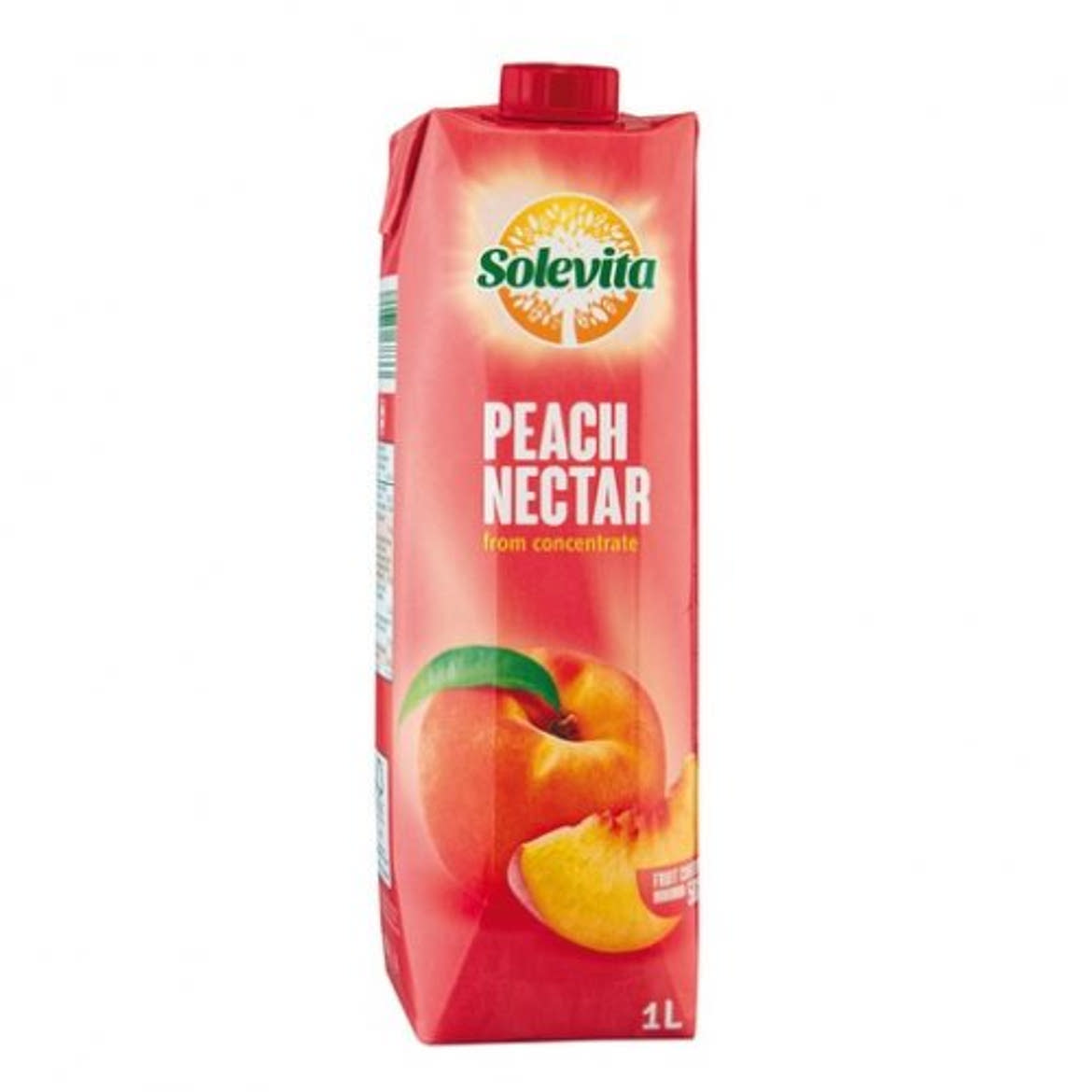 Solevita őszibarack 50% gyümölcstartalom