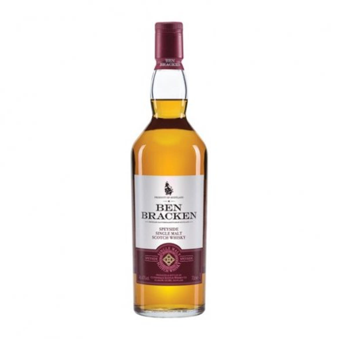 BEN BRACKEN Single Malt Scotch Whisky, Highland díszdobozban 40%, 0,7 L