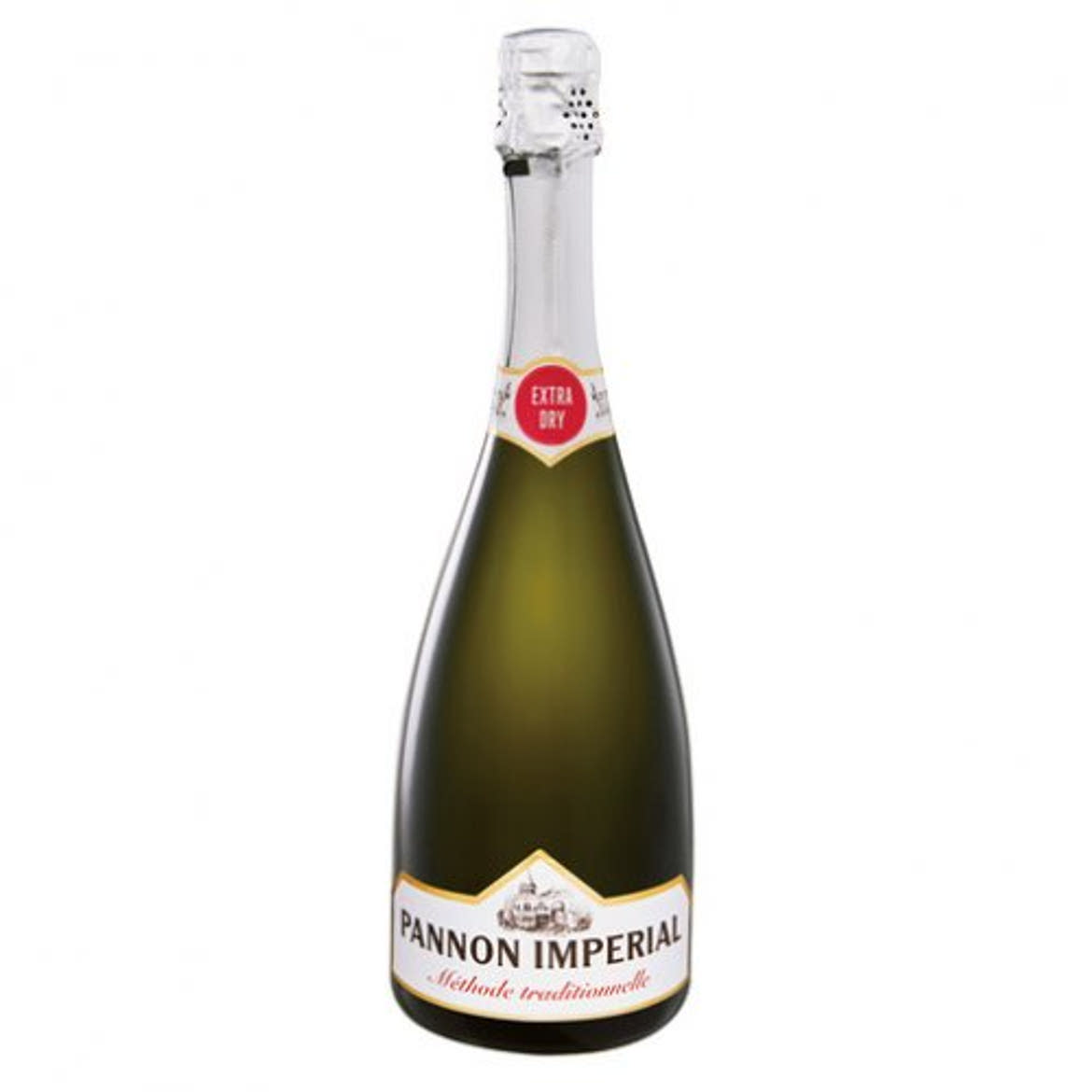 Pannon Imperial tradicionális extra dry száraz minőségi pezsgő 12,5%, 0,75 L