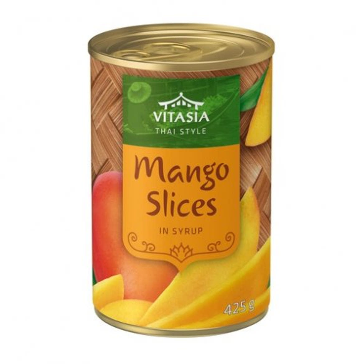 Freshona, Mangószeletek hámozott, szeletelt, 425 ml, 410 g / 230 g