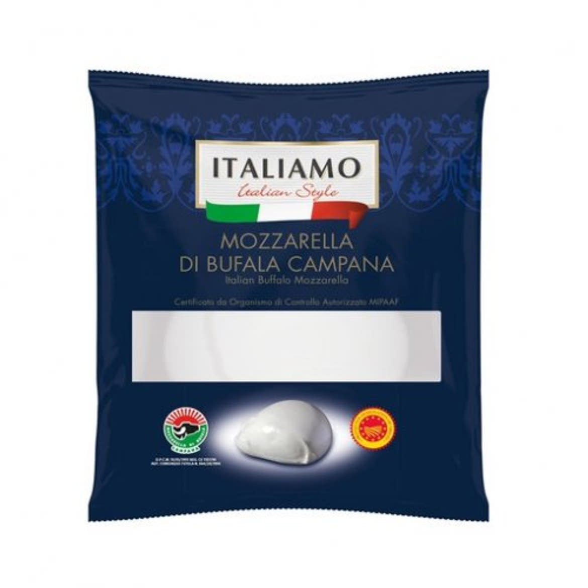 Italiamo Italian Style Bivalymozzarella sólében érlelt, 125 g