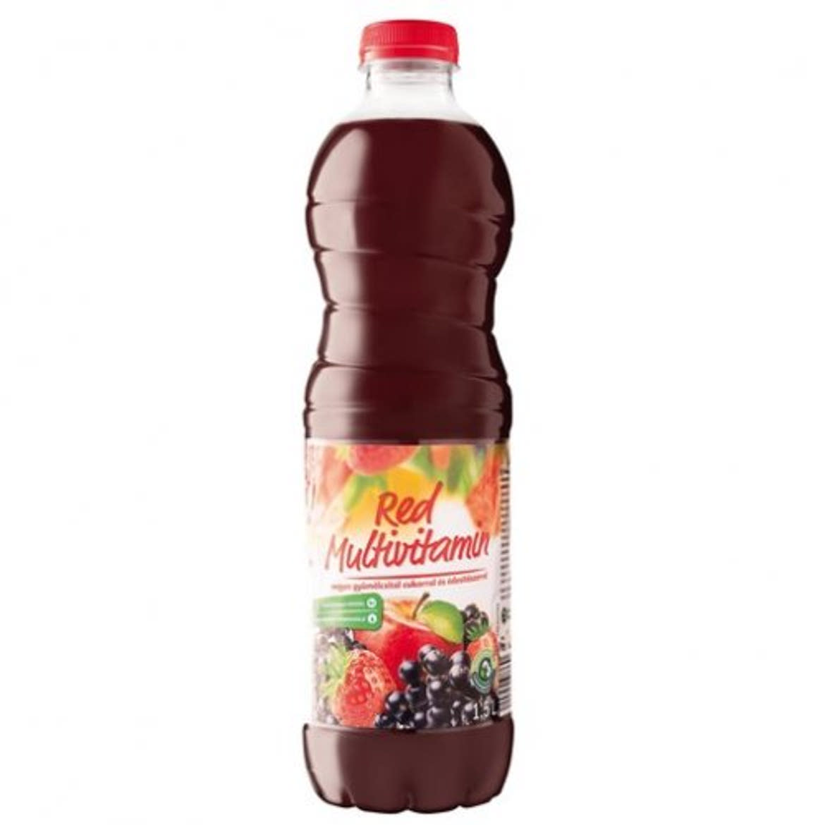 Piros multivitaminital hibiszkusszal 12% gyümölcstartalom