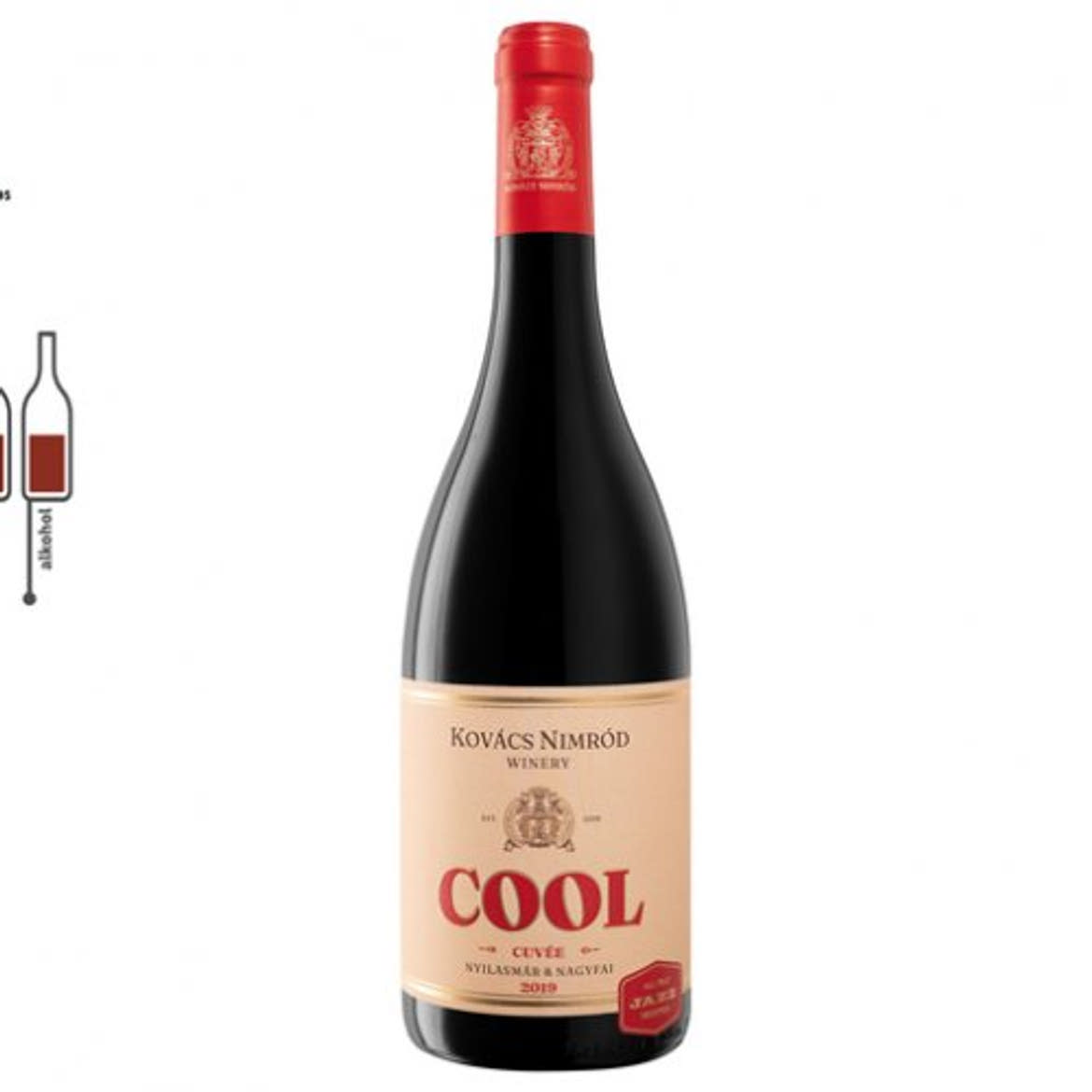 Kovács Nimród COOL Cuvée, száraz vörösbor, 13 %, 0,75 L