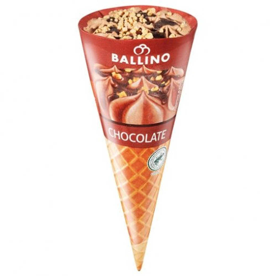 Ballino Tölcséres jégkrém csokoládés 120 ml / 70 g