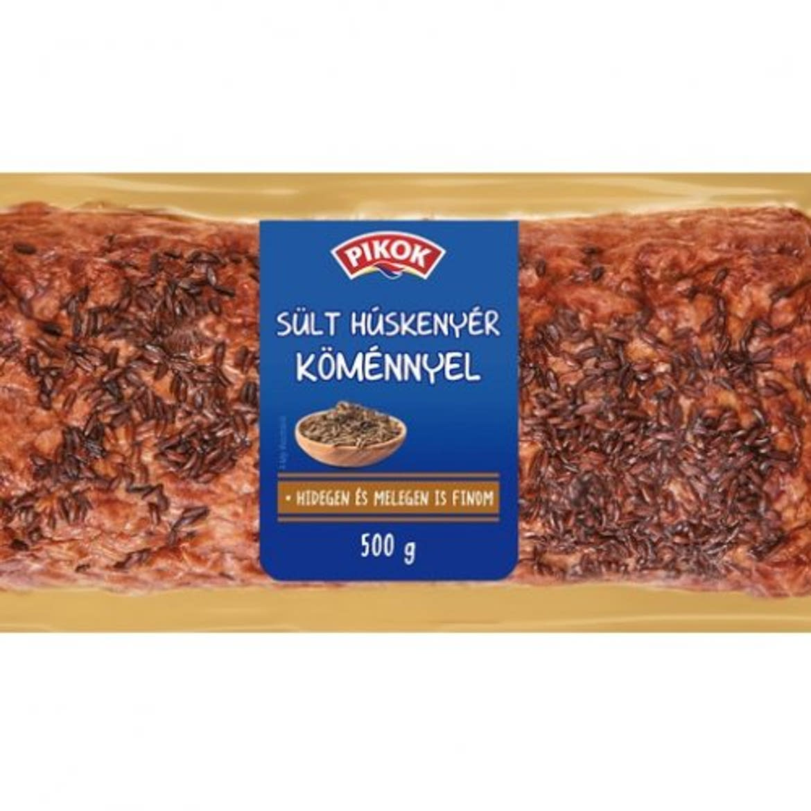 Pikok sült húskenyér köménnyel, 500 g