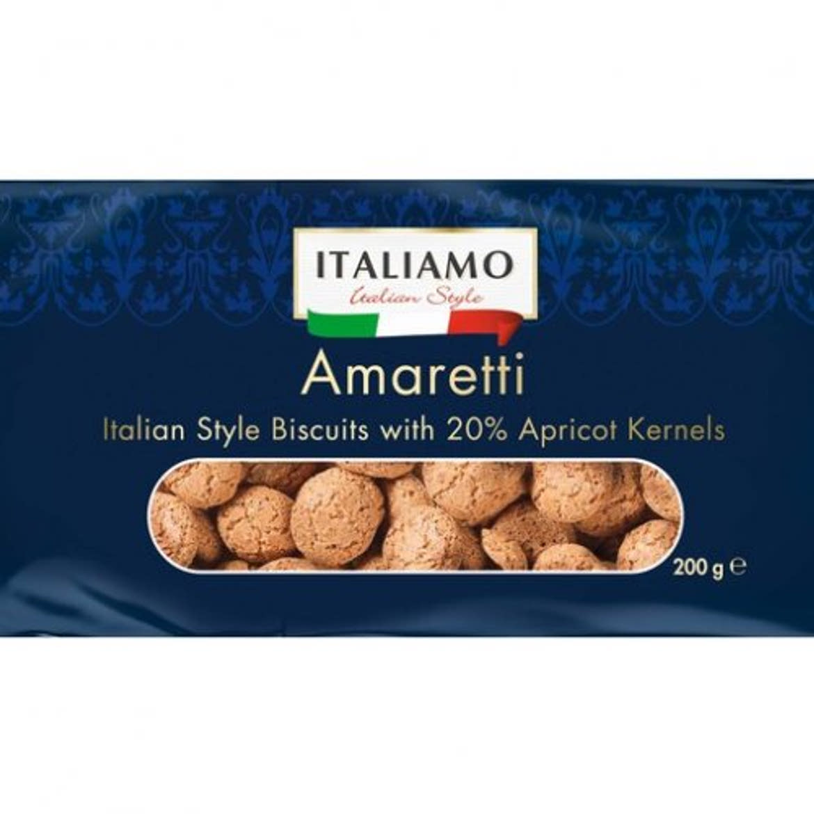 Italiamo Italian Style Amaretti, 200 g