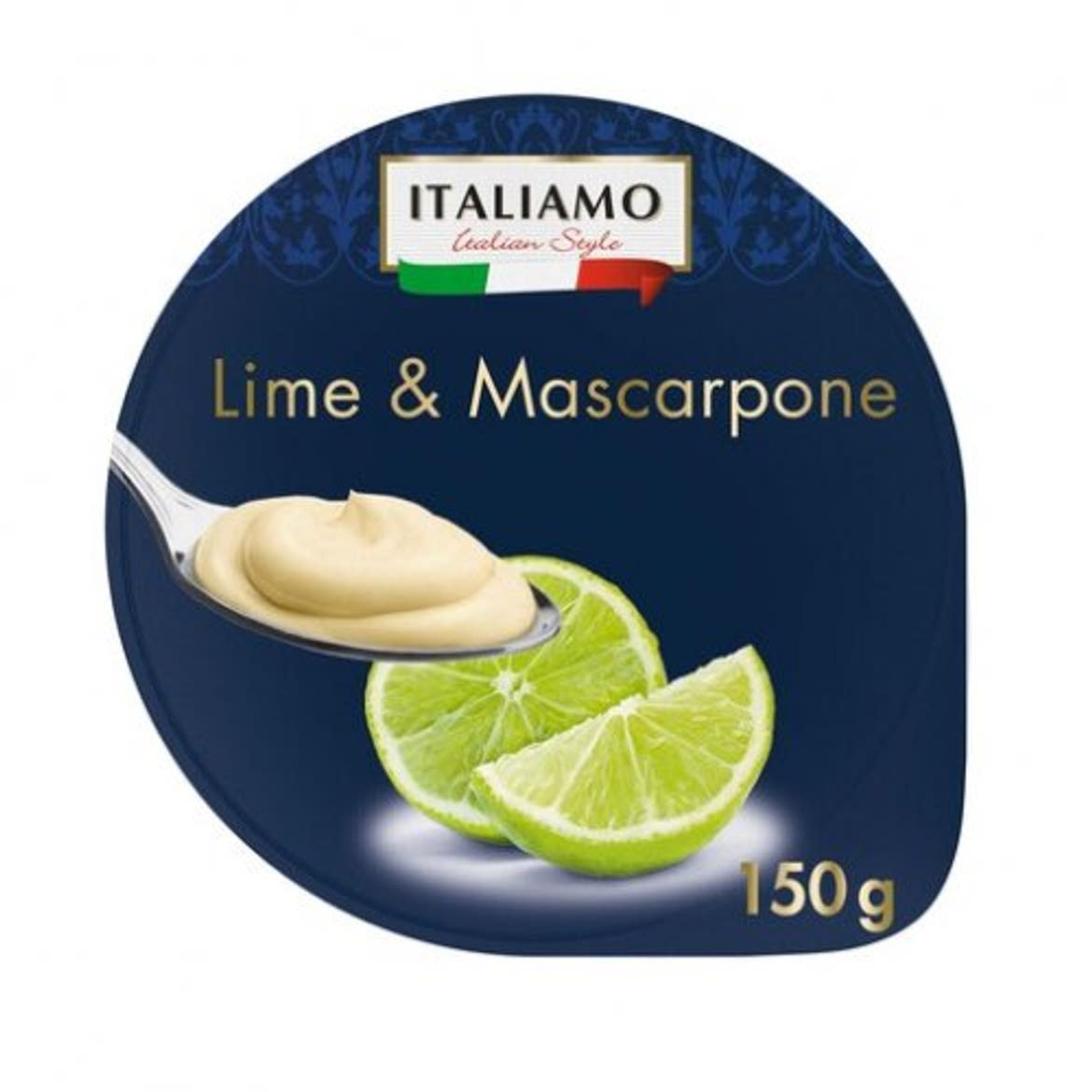 Italiamo / italiamo italian style Krémjoghurt lime-mascarpone ízű, 150 g