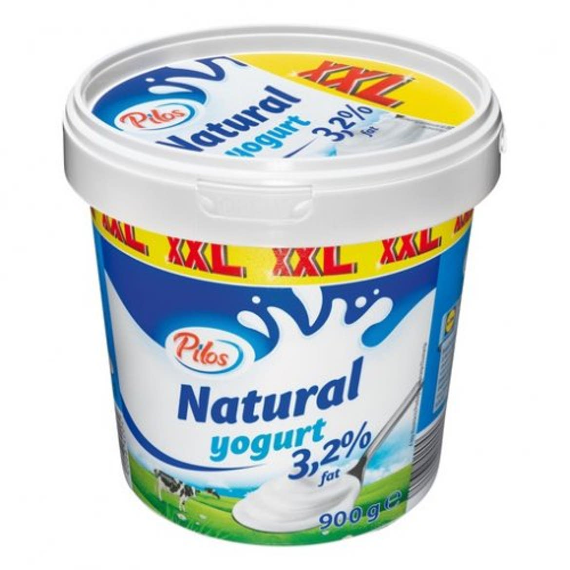 Pilos Natúr joghurt 3,2%, 900 g